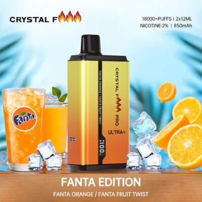 Crystal Fire Pro Ultra+ 18000 Puffs