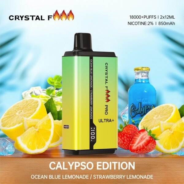 Crystal Fire Pro Ultra+ 18000 Puffs