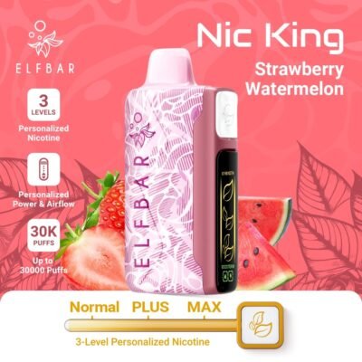 Elf Bar Nic King 30000 Puffs strawberry watermelon