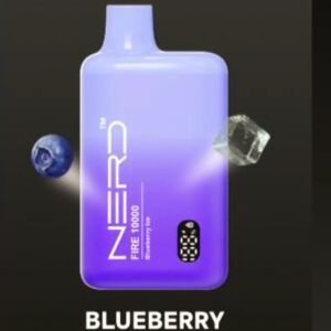 NERD FIRE 10000 Puffs blueberry ice