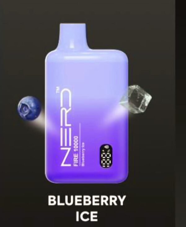 NERD FIRE 10000 Puffs blueberry ice
