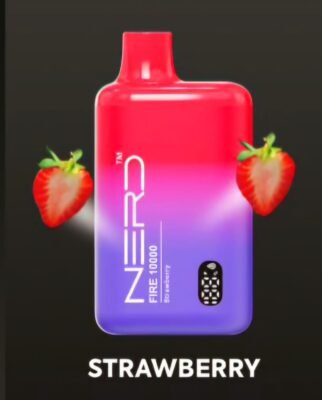 NERD FIRE 10000 Puffs strawberry