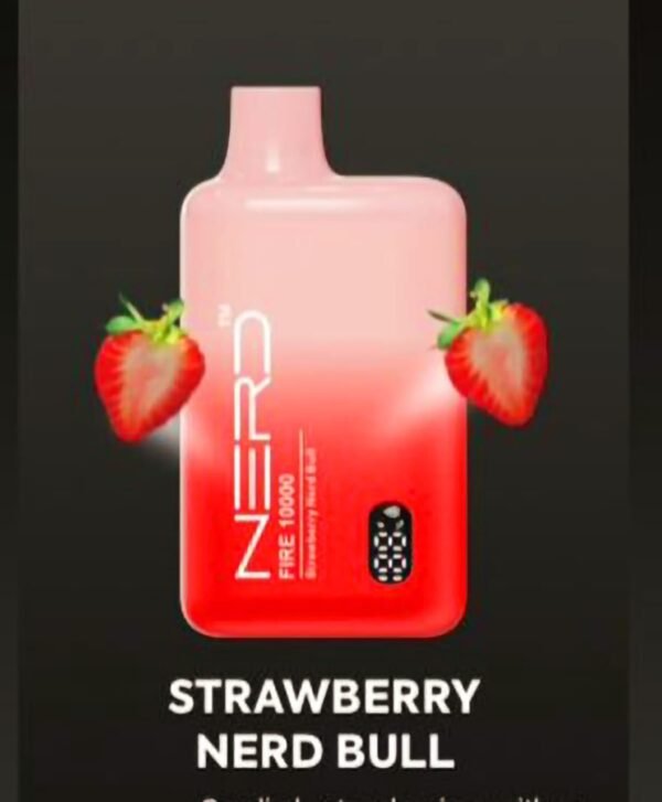 NERD FIRE 10000 Puffs strawberry nerd bull
