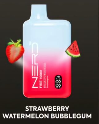 NERD FIRE 10000 Puffs strawberry watermelon bubble gum