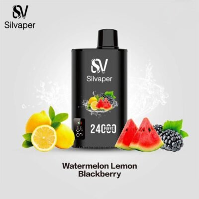 SilVaper Rocket 24000 Puffs watermelon lemon blackberry