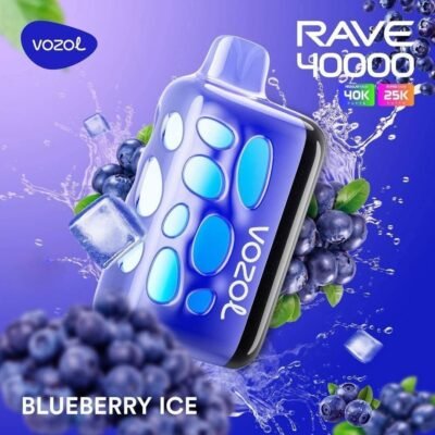 Vozol Rave 40000 Puffs blueberry ice