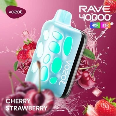 Vozol Rave 40000 Puffs cherry strawberry