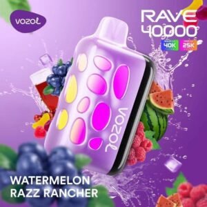 Vozol Rave 40000 Puffs watermelon razz rancher
