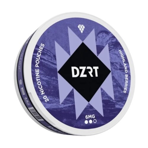 DZRT Nicotine Pouches Dubai highland berries DZRT Nicotine Pouches Dubai highland berries