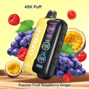 OXBAR Tri-Fusion 45000 Puffs passion fruit raspberry