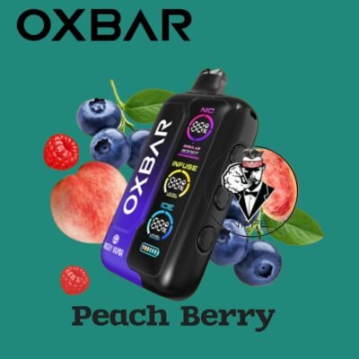 OXBAR Tri-Fusion 45000 Puffs peach berry