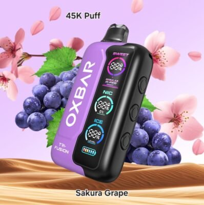 OXBAR Tri-Fusion 45000 Puffs sakura grape