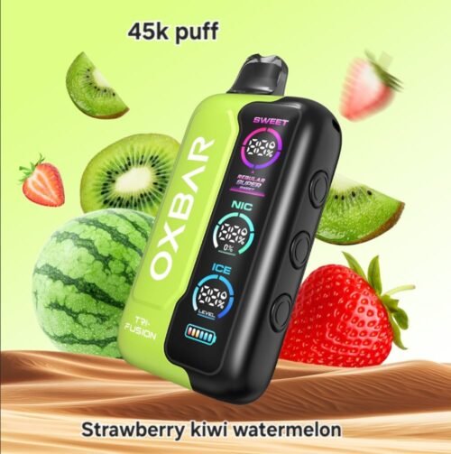 OXBAR Tri-Fusion 45000 Puffs strawberry kiwi watermelon OXBAR Tri-Fusion 45000 Puffs strawberry kiwi watermelon