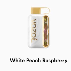 VOZOL STAR 40000 Puffs white peach raspberry