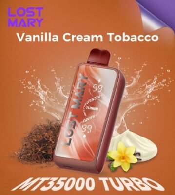 Lost Mary MT35000 Turbo vanilla cream tobacco