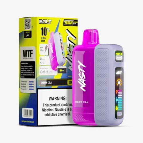 Nasty Bolt 50000 Puffs cherry cola Nasty Bolt 50000 Puffs cherry cola