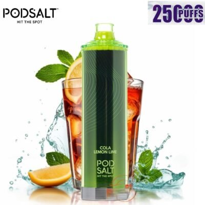 POD SALT Onyx Cloud 25000 Puffs cpla lemon lime