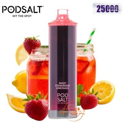 POD SALT Onyx Cloud 25000 Puffs sweet strawberry lemonade
