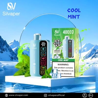 SilVaper Ice Control 40000 Puffs cool mint
