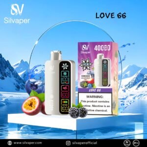 SilVaper Ice Control 40000 Puffs love 66