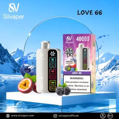 SilVaper Ice Control 40000 Puffs love 66