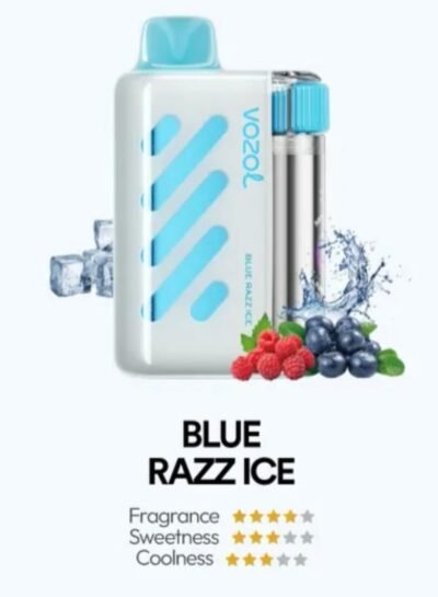 VOZOL VISTA 40000 PUFFS blue razz ice VOZOL VISTA 40000 PUFFS blue razz ice