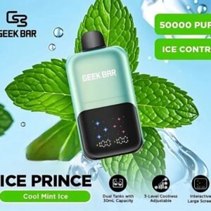 GEEK BAR ICE PRINCE 50000 cool mint
