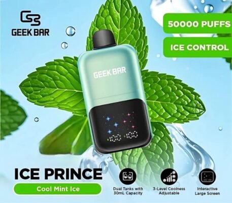 GEEK BAR ICE PRINCE 50000 cool mint