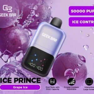 GEEK BAR ICE PRINCE 50000 grape ice