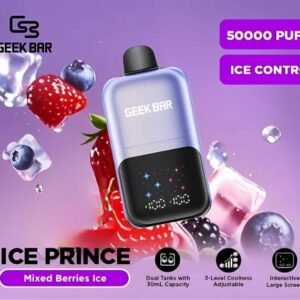 GEEK BAR ICE PRINCE 50000 mixed berry ice