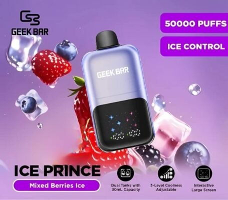 GEEK BAR ICE PRINCE 50000 mixed berry ice
