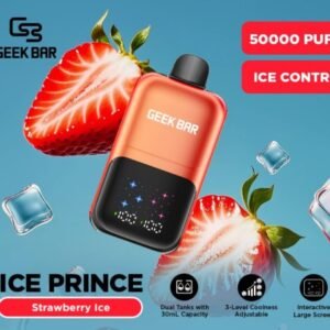 GEEK BAR ICE PRINCE 50000 strawberry ice