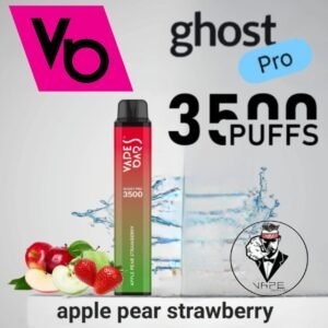 Ghost Pro 3500 puffs apple pear strawberry