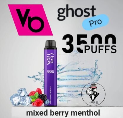 Ghost Pro 3500 puffs mixed berry menthol