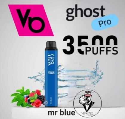 Ghost Pro 3500 puffs mr blue