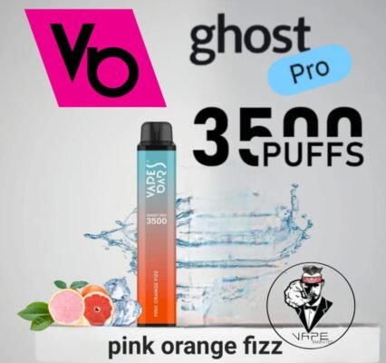 Ghost Pro 3500 puffs pink orange fizz