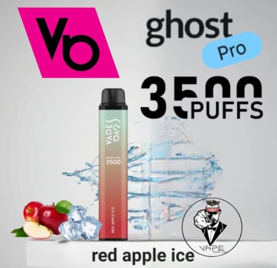 Ghost Pro 3500 puffs red apple ice Ghost Pro 3500 puffs red apple