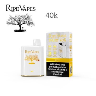 Ripe Vapes IVORY 40000 Puffs vct