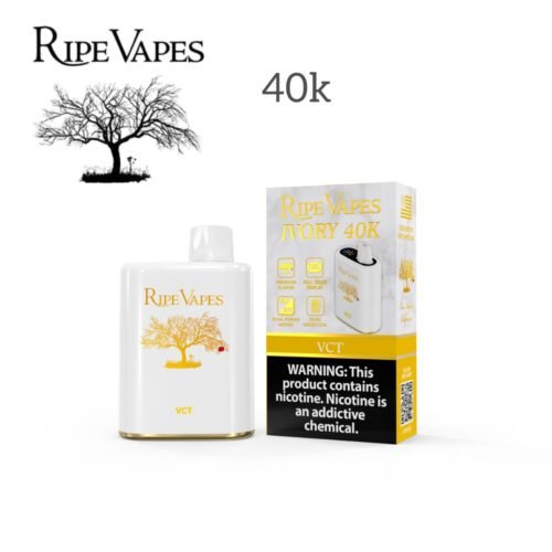 Ripe Vapes IVORY 40000 Puffs vct Ripe Vapes IVORY 40000 Puffs vct