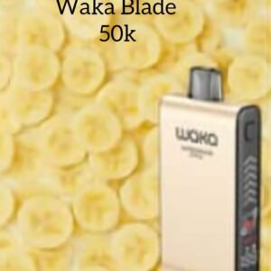 WAKA Blade 50000 Puffs banana ice