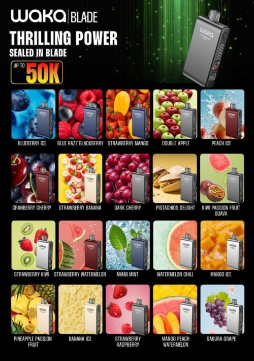 WAKA Blade 50000 Puffs, WAKA Blade 50000 Puffs