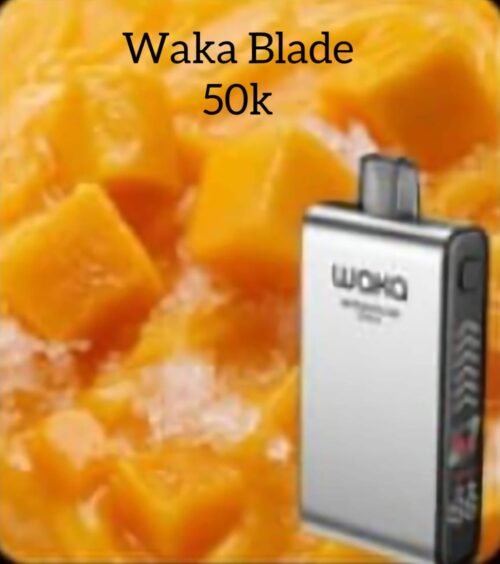 WAKA Blade 50000 Puffs mango ice WAKA Blade 50000 Puffs mango ice