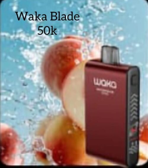 WAKA Blade 50000 Puffs peach ice WAKA Blade 50000 Puffs peach ice