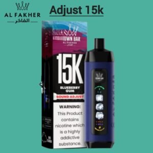 Al Fakher Crown Bar 15K Ice Adjust blueberry gum
