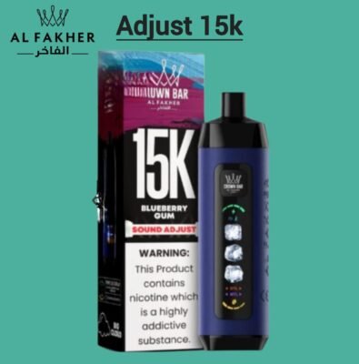 Al Fakher Crown Bar 15K Ice Adjust blueberry gum