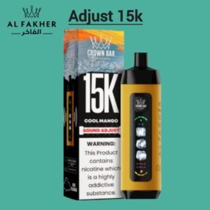 Al Fakher Crown Bar 15K Ice Adjust cool mango