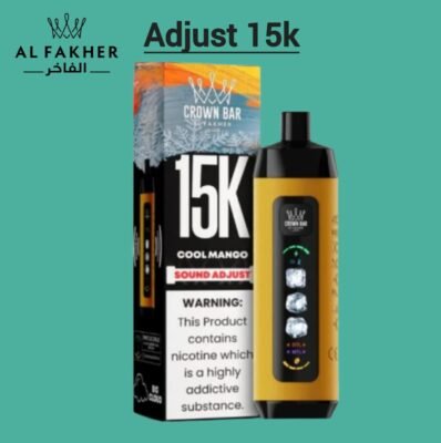 Al Fakher Crown Bar 15K Ice Adjust cool mango