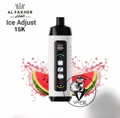 Al Fakher Crown Bar 15K Ice Adjust lush ice