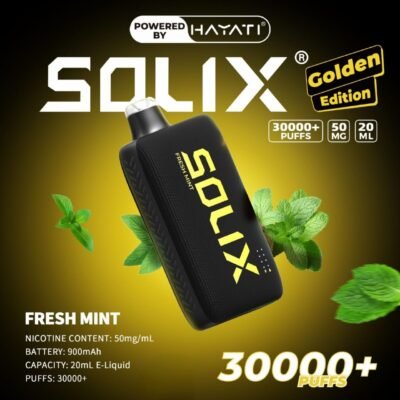 Hayati Solix 30k Puffs Golden Edition fresh mint