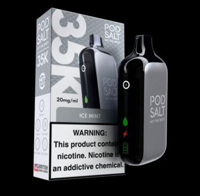 Pod Salt 35K Disposable Vape ice mint